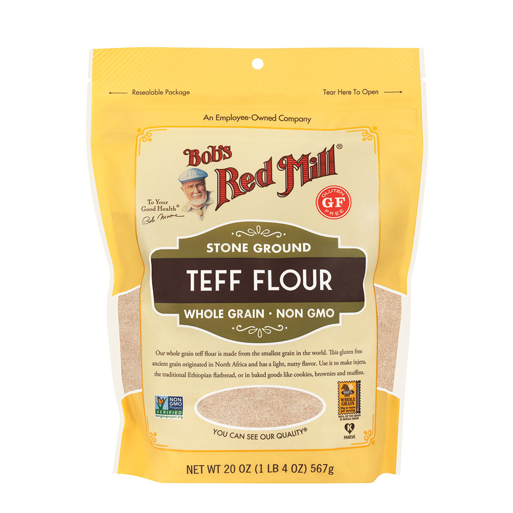 (BBD Mar 2025) Bob's Red Mill, Whole Grain Teff Flour (567g)