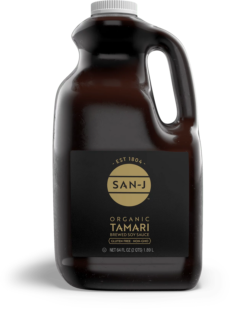 San-J, Organic Tamari, Gluten Free Soy Sauce (64oz)