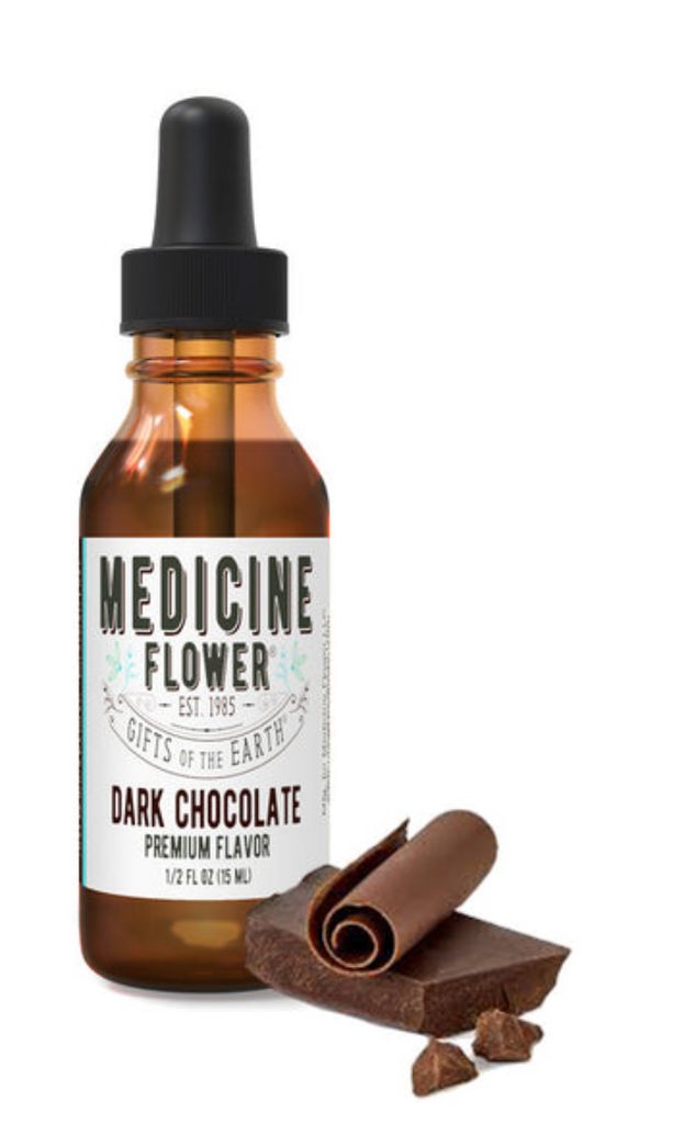 Medicine Flower, Dark Chocolate Flavor Extract (15ml)