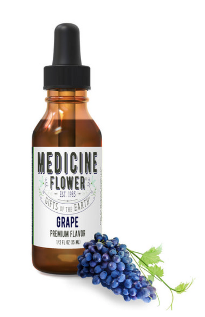 Medicine Flower, Grape Flavor Extract (15ml)