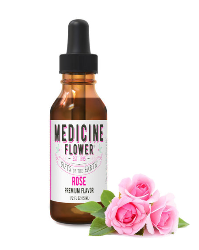 Medicine Flower, Rose Flavor Extract (15ml)