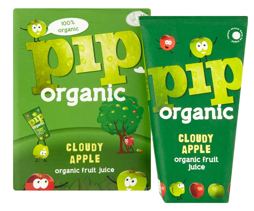 (BBD 25/9/2023) Pip Organic Cloudy Apple Juice (180ml x 4)