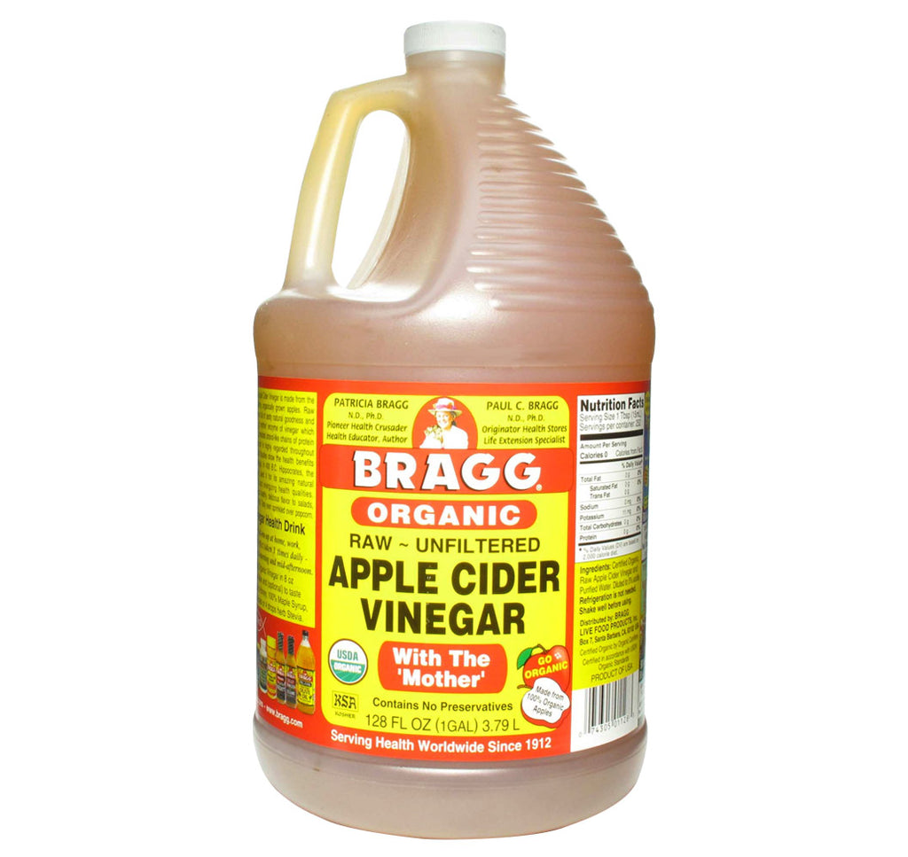 Bragg, Organic Apple Cider Vinegar, 128oz (3.79 L) - Hu Organics