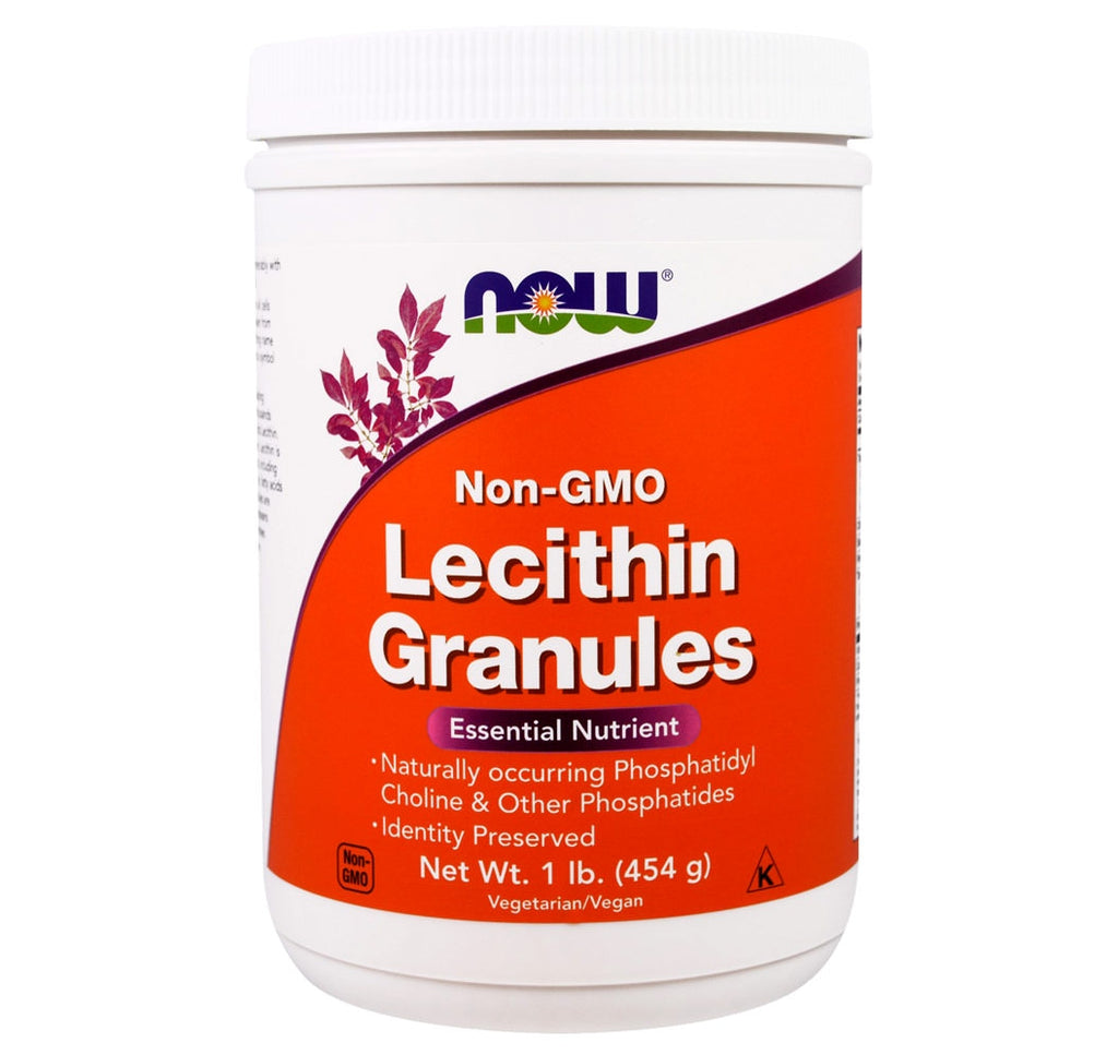 Now Foods, Lecithin Granules (454g) - Hu Organics