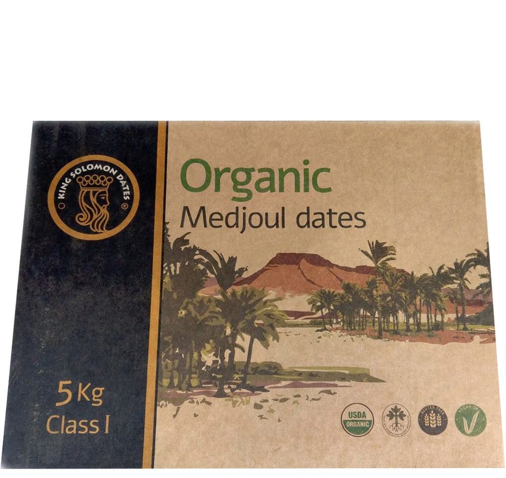 King Solomon, Organic Medjool Premium Dates (5kg) - Hu Organics