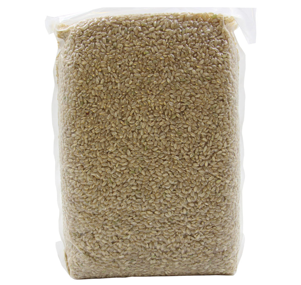 Organic Short Grain Brown Rice, Family Farm Organics (1kg) - Hu Organics