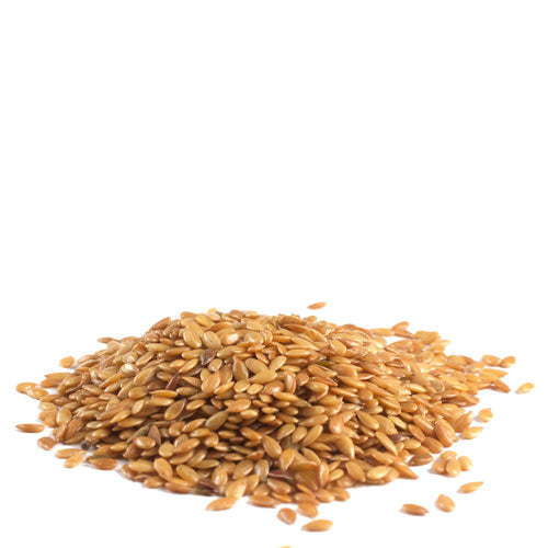 Organic Raw Golden Flax Seeds, Family Farm Organics (454g) - Hu Organics