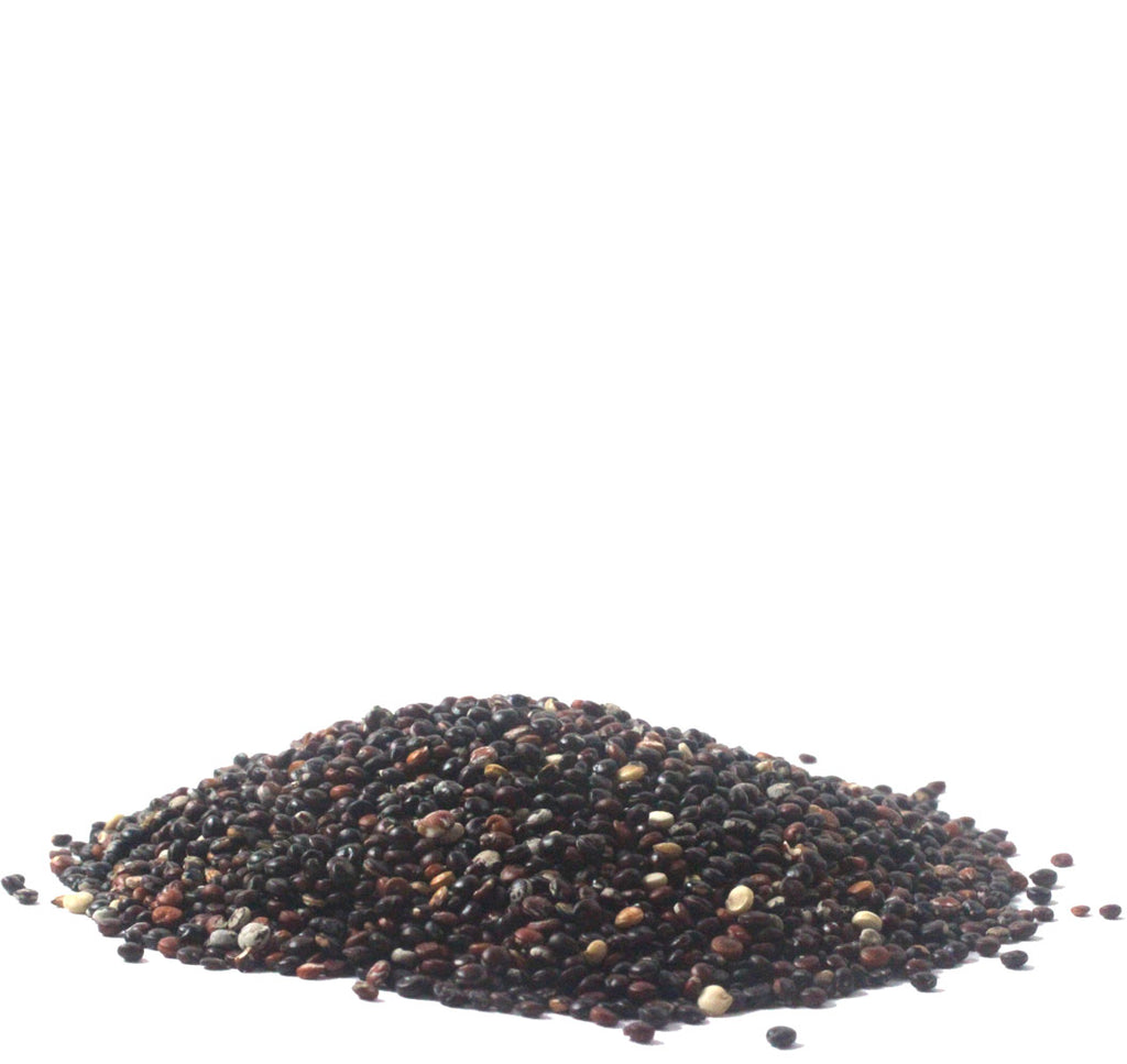Organic Raw Black Quinoa, Family Farm Organics (454g) - Hu Organics